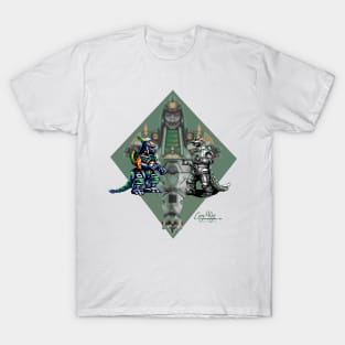 Mechagodzilla VS Dragonzord T-Shirt